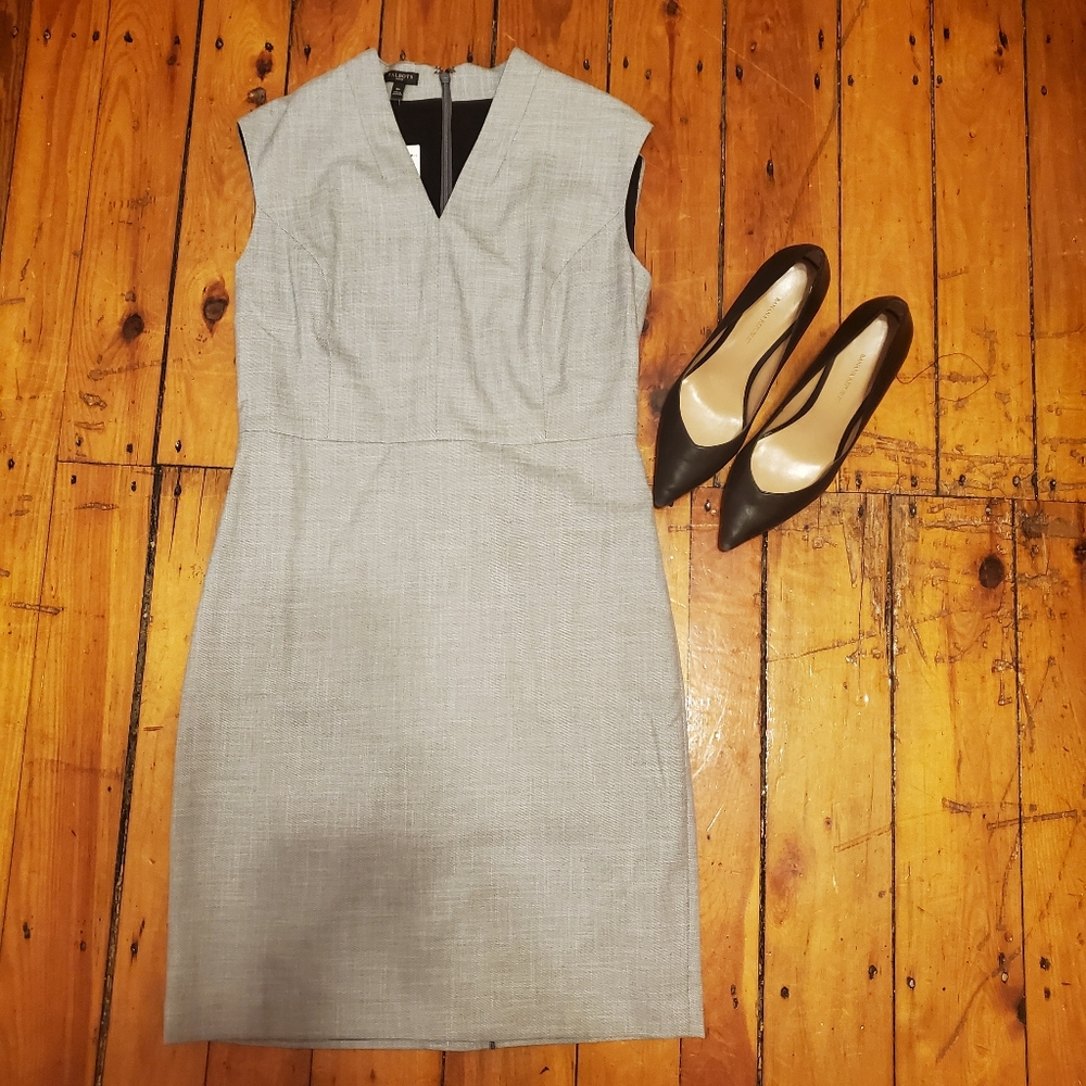 NWT Talbots Gray Professional Dress Size 6P